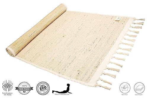 natural fiber yoga mat