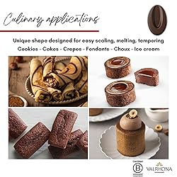 Valrhona Dark French Chocolate Discs for Baking