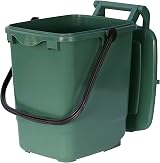 All-Green 23L Large Compost Caddy Green for Food Waste Kerbside Bin view 3