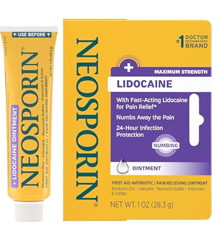 Amazon.com: Neosporin + Maximum-Strength Pain Relief Dual Action