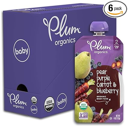 purple carrot baby food