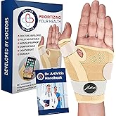 Doctor Developed Ergonomical Thumb Brace Support Right Hand or Left Hand for Arthritis Pain and Support, Thumb Spica Splint f