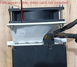 Fan Shroud Kit for Tesla K80, M40, P40, P100, V100