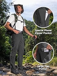 Moosehill Men's Hiking Cargo Pants Lightweight