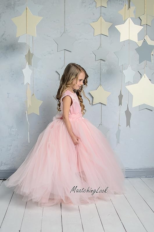 blush pink infant dress