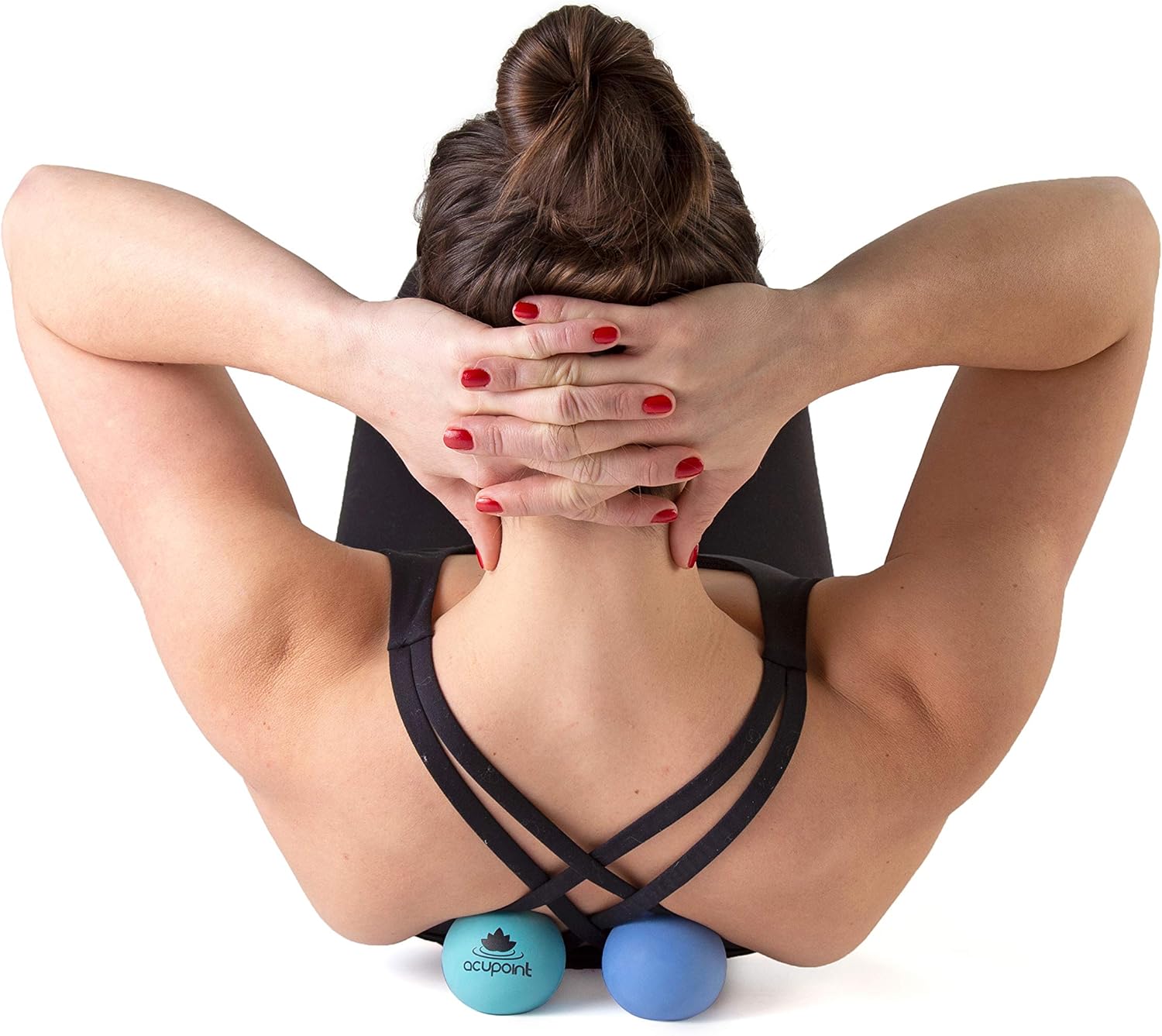 Acupoint Physical Massage Therapy Ball Set - Ideal for Yoga, Deep Tissue Massage, Trigger Point Therapy and Myofascial Release Physical Therapy Equipment: Health & Personal Care