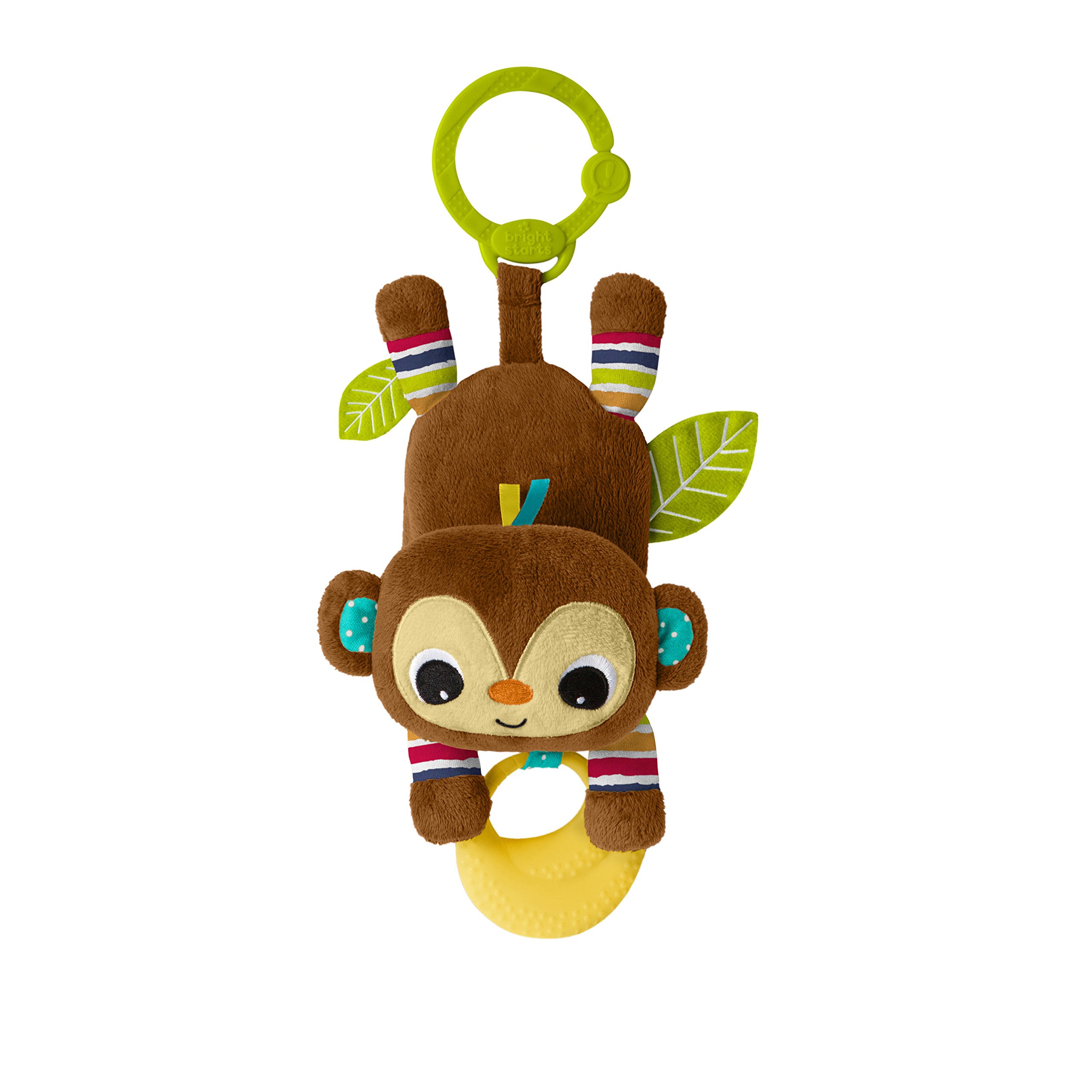 Bright Starts™ Banana Tantrum Monkey™ Easy Travel Plush Take-Along Toy, Ages Newborn +