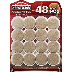 Best Felt Furniture Pads X-PROTECTOR - 48 Premium