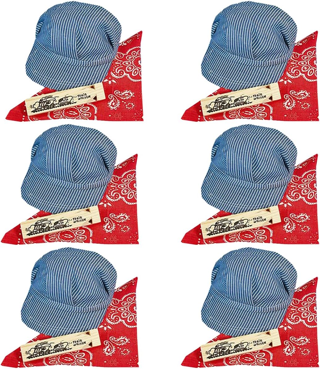 red train conductor hat