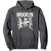 Brooklyn Pride NYC New York City NY Brooklyn Bridge Pullover Hoodie