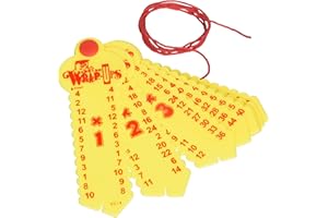 ボーネルンド Learning Wrap-ups Multiplication Wrap-up Keys, Straw Yellow/Yellow, Model:WU-K103