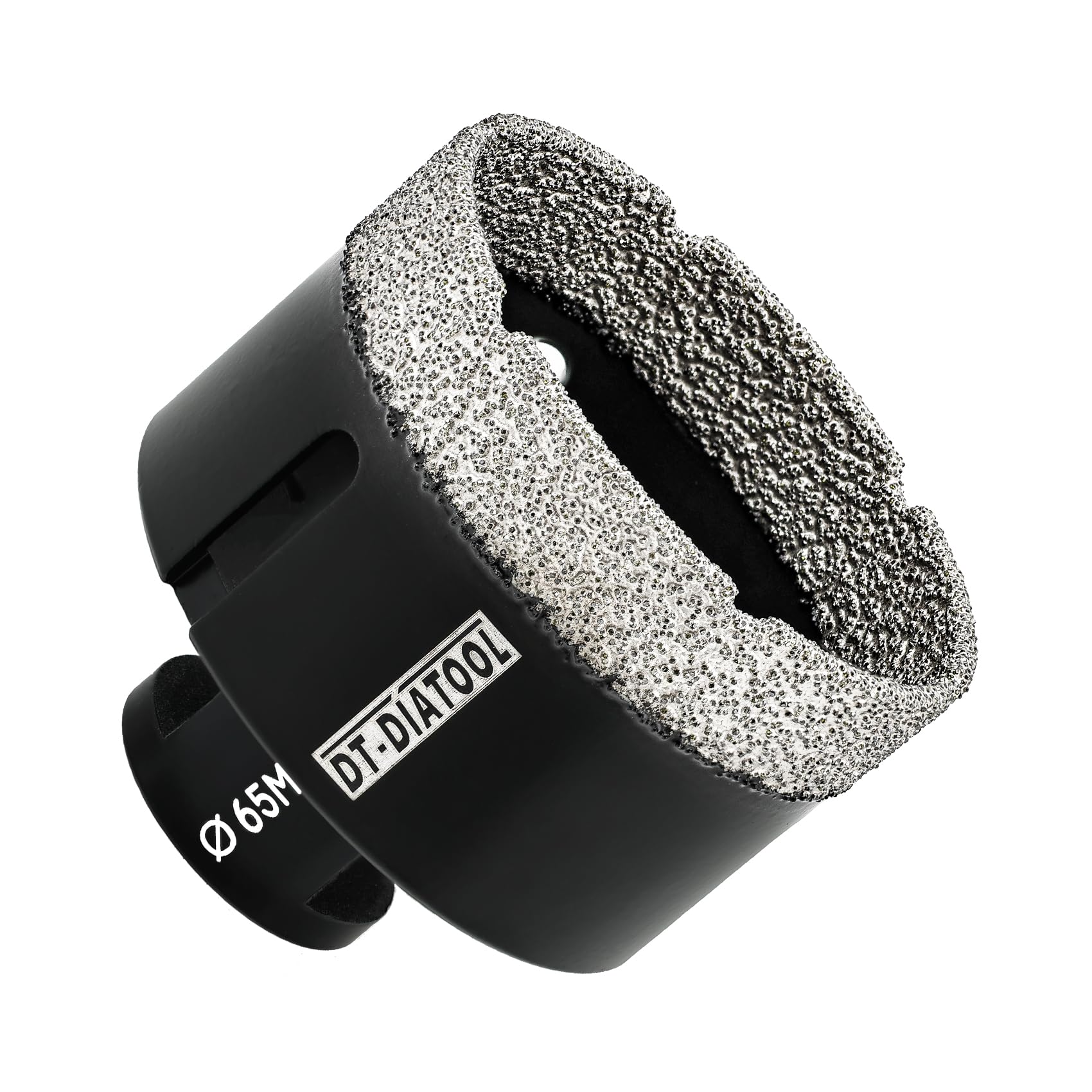 DT-DIATOOL Diamond Drill Bit 65mm Hole Saw for Dry Drilling Tile Porcelain Marble Ceramic Granite