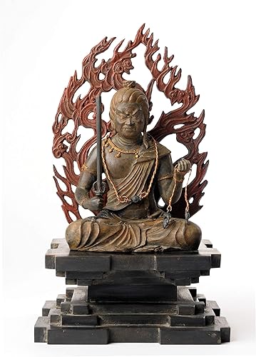Amazon 不動明王坐像 丸山明慧作 銅製 ブロンズ 仏像ワールド フィギュア イスム イsム Isumu ふどうみょうおうざぞう フィギュア ドール 通販
