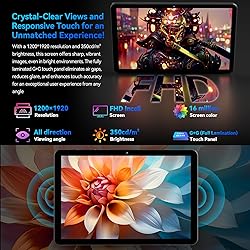 Headwolf Android 15 Tablet 10 inch Tablets, WPad6