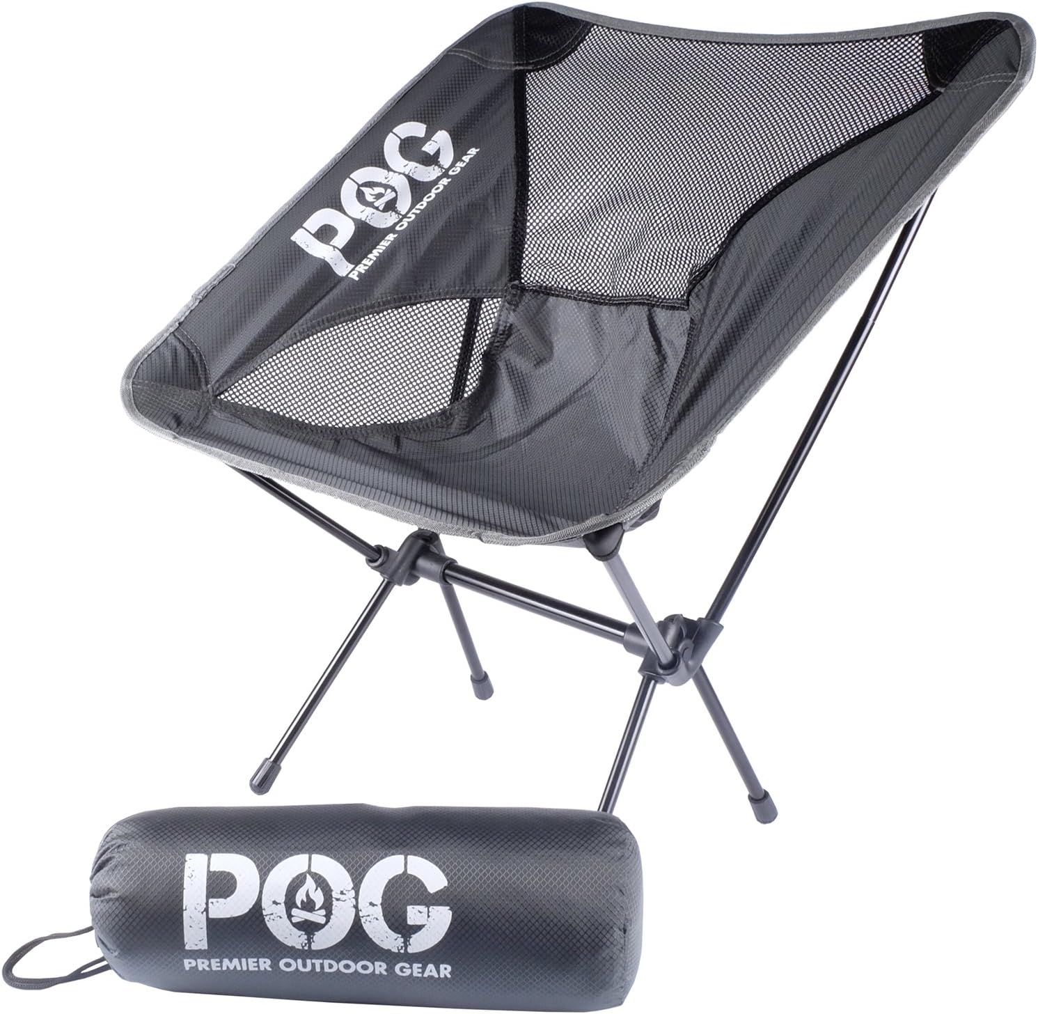 Springer Camping Chair - Lightweight & Compact Portable Folding Backpack Camping Chairs - Perfect for Backpacking, Hiking, Beach, Fishing & Outdoor