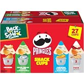 Pringles Potato Crisps Chips, Lunch Snacks, Back to School Snacks, Variety Pack (27 Cups)