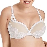 Maidenform Womens Underwire Bra, Love The Lift Smoothing Lace Demi Bra, Push-up Bra for Women
