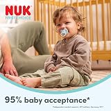 NUK First Choice Classic Night Dummies 0-6 Months 4 Count Glow in Dark Purple view 2