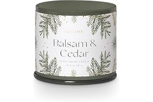 ILLUME Vanity Tin Candle, Balsam & Cedar