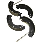 BOSCH BS855 Blue Drum Brake Shoe Set - Rear | Compatible with Select Chevrolet Silverado 1500; GMC Sierra 1500