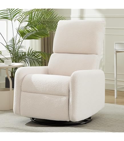 Angel Line Windsor Glider, Espresso With Gray Cushions
