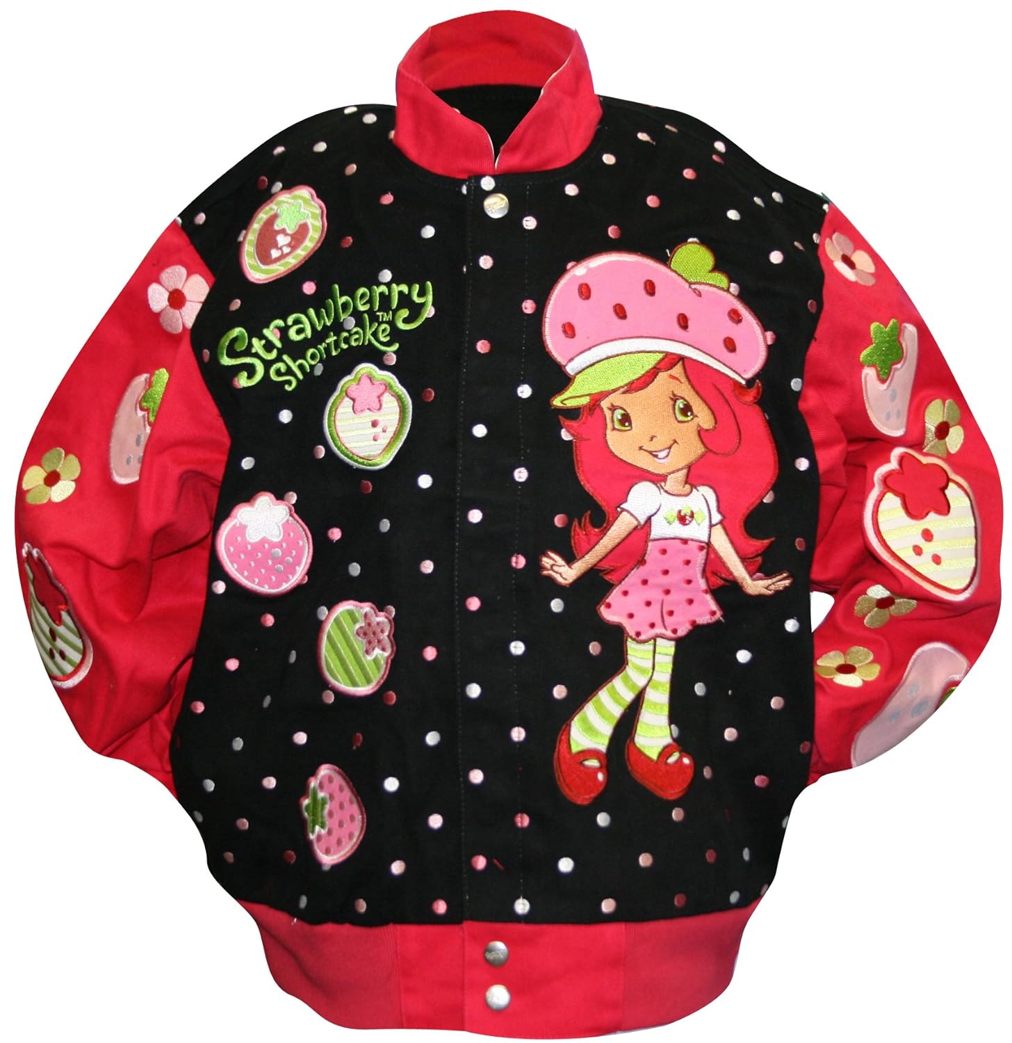 Buy Strawberry Shortcake Confetti Jacket (Black/Pink, Y2XLarge