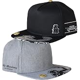 Red Monkey Designs Rising Flat Visor Snapback Limited Edition Hat Cap RM1414 | 2 Colors