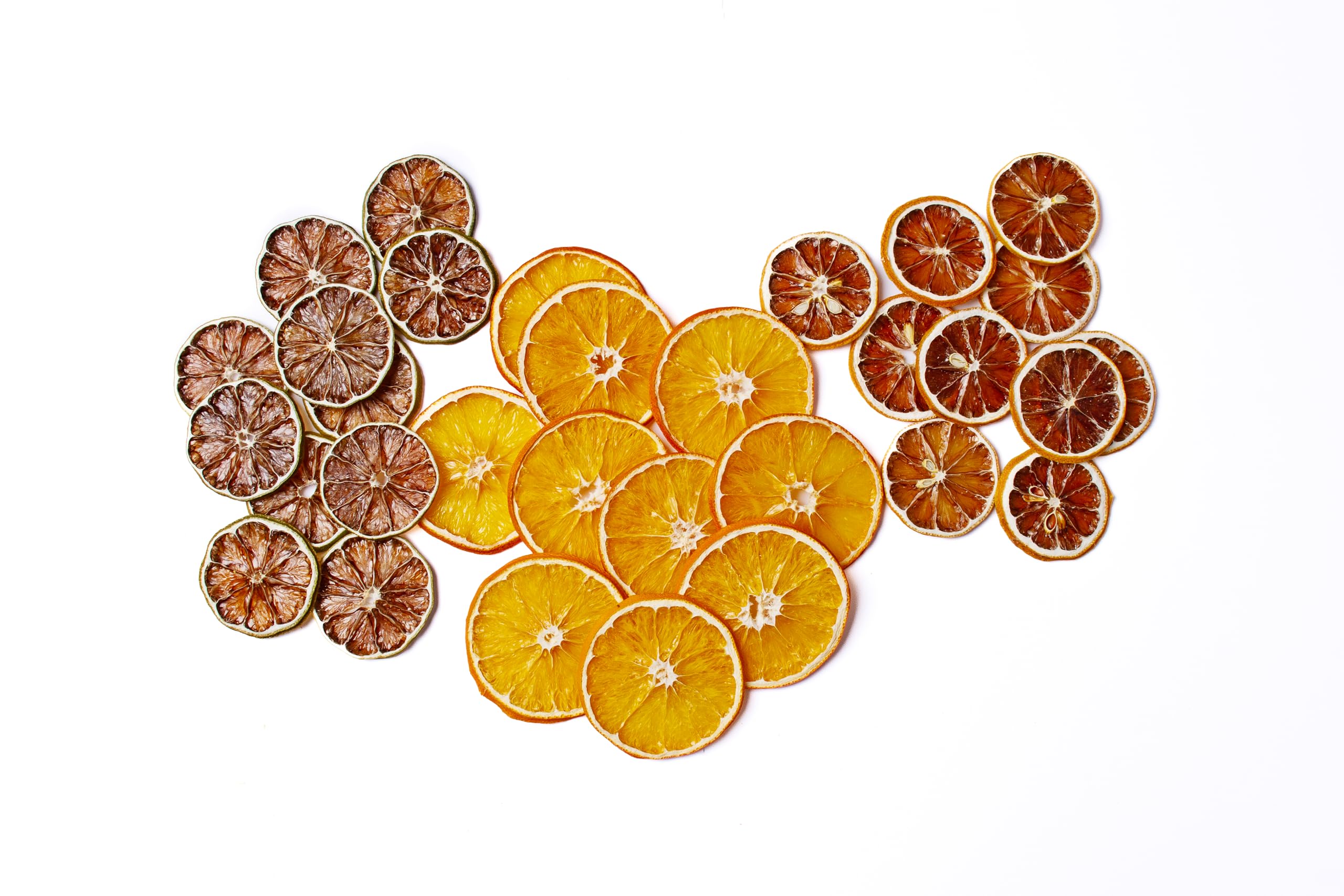30 PCS Dried Fruit Slices Dried Orange/Lemon/Lime Christmas Craft Wreath Florist Decoration