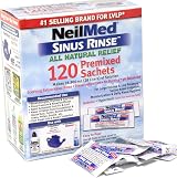 NeilMed Sinus Rinse 120 Sachets Brand New Kit view 3