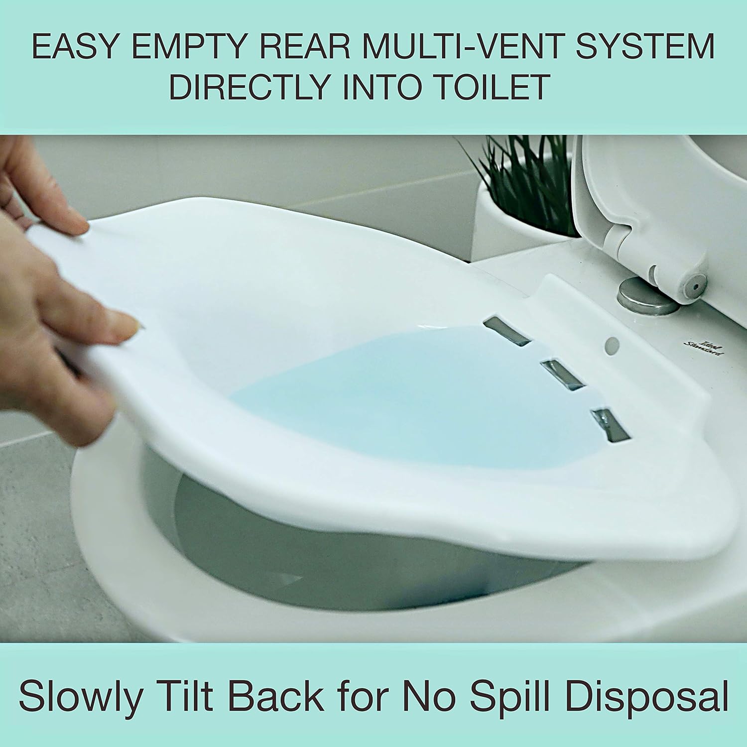 Soothic Sitz Bath for Toilet Seat - Postpartum Care, Hemorrhoid Treatment, or Yoni Steam - Soothe Your Lower Body Back Naturally: Health & Personal Care