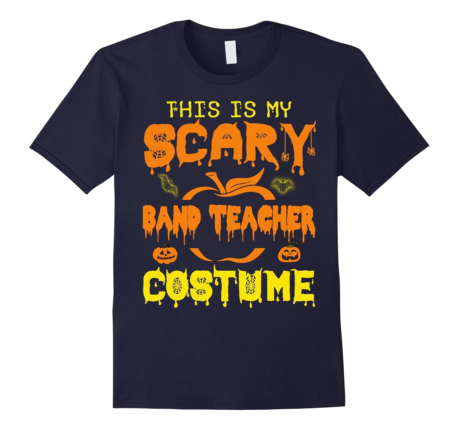 This Is My Scary Band teacher Halloween Costume T-Shirt-ANZ