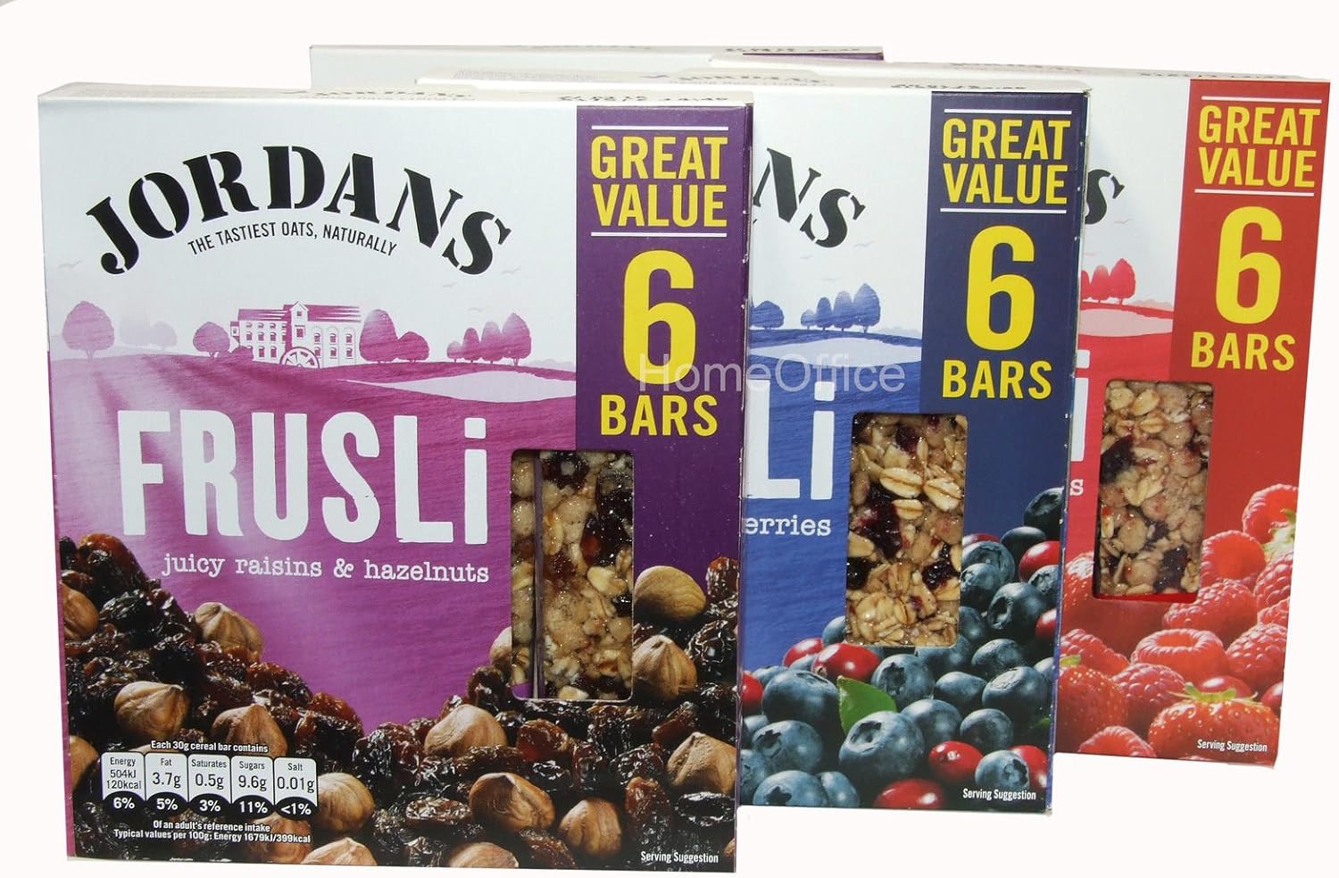 Jordans Frusli Chewy Cereal Bars Mixed Variety Pack (30g x 6) 4