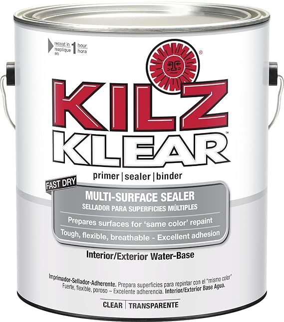 KILZ Klear MultiSurface Stain Blocking Interior/Exterior Latex Primer