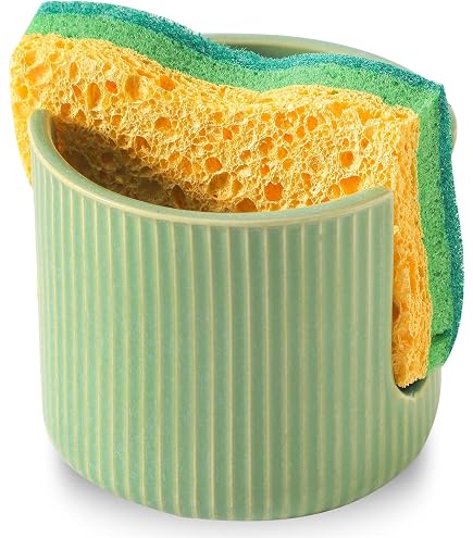 Amazon.com: Mud Pie 4265474 Pineapple Sponge Holder, White, 5