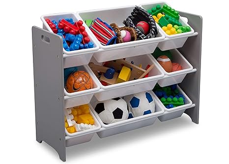 toy organizer grey