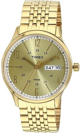 Analog Champagne Dial Mens Watch-TW0TG6503