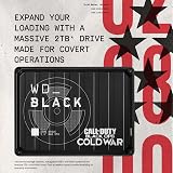 WD Black Call of Duty 2TB HDD External Hard Drive for PC Xbox PS4 view 3