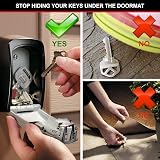 Master Lock Key Safe 5401EURD Wall Mounted Medium Aluminium Weather Resistant view 2