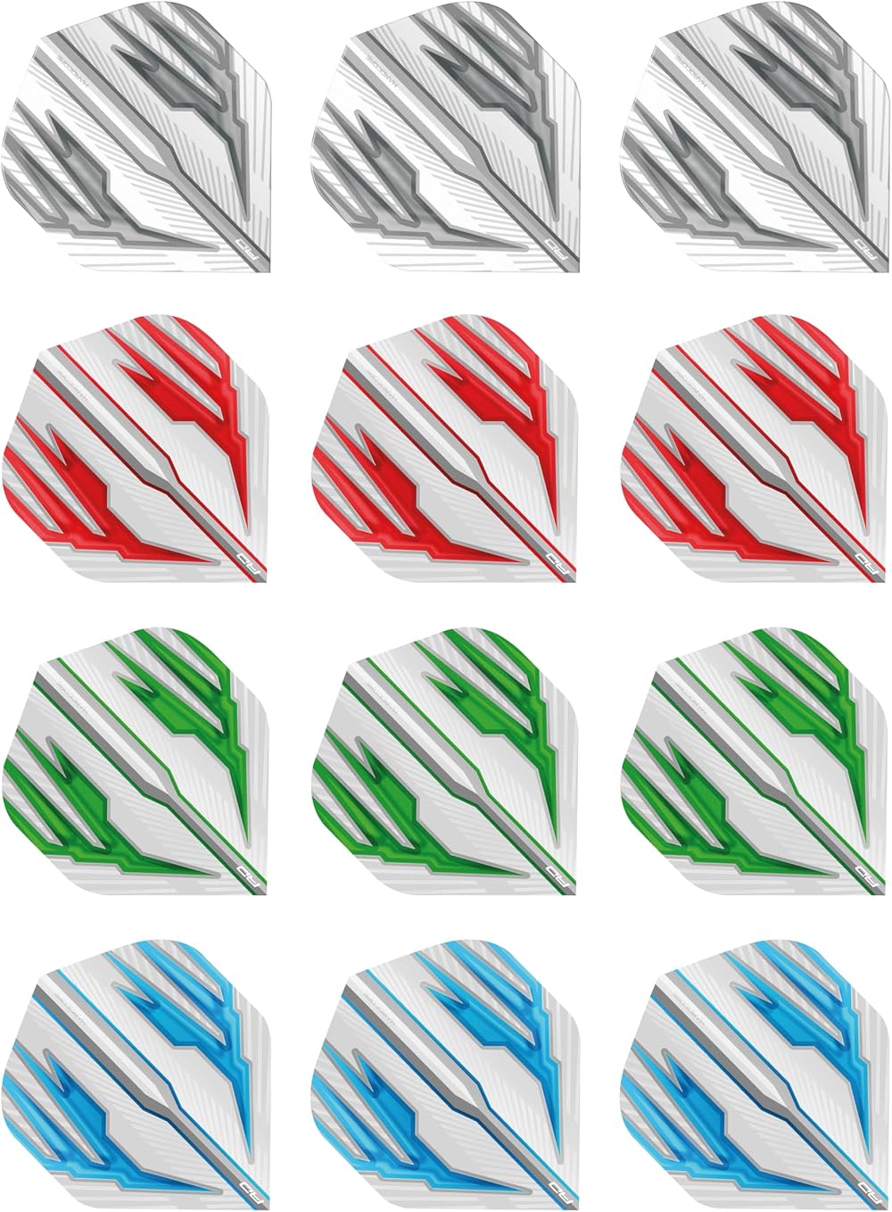 Red Dragon Hardcore Selection Pack Light Wings Dart Flights Standard 12