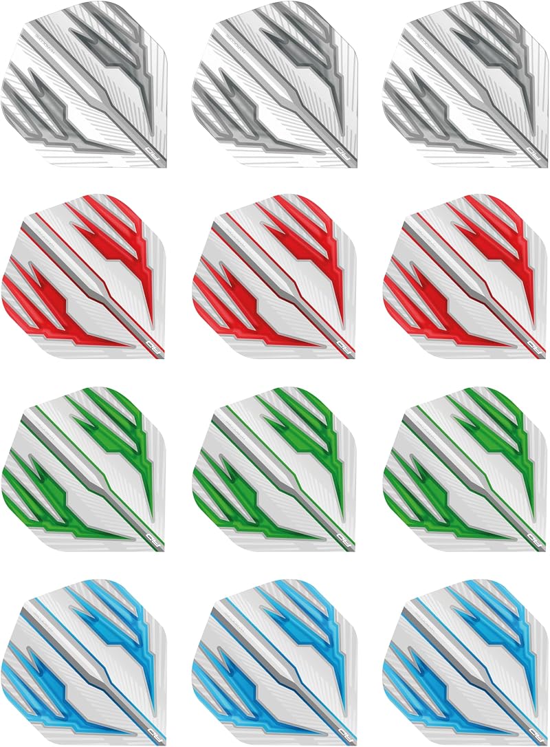 Red Dragon Hardcore Selection Pack Light Wings Dart Flights Standard 12