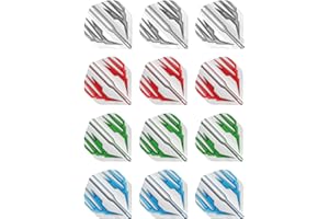 Hardcore Selection Pack Extra Thick Standard Dart Flights & Red Dragon Checkout Card