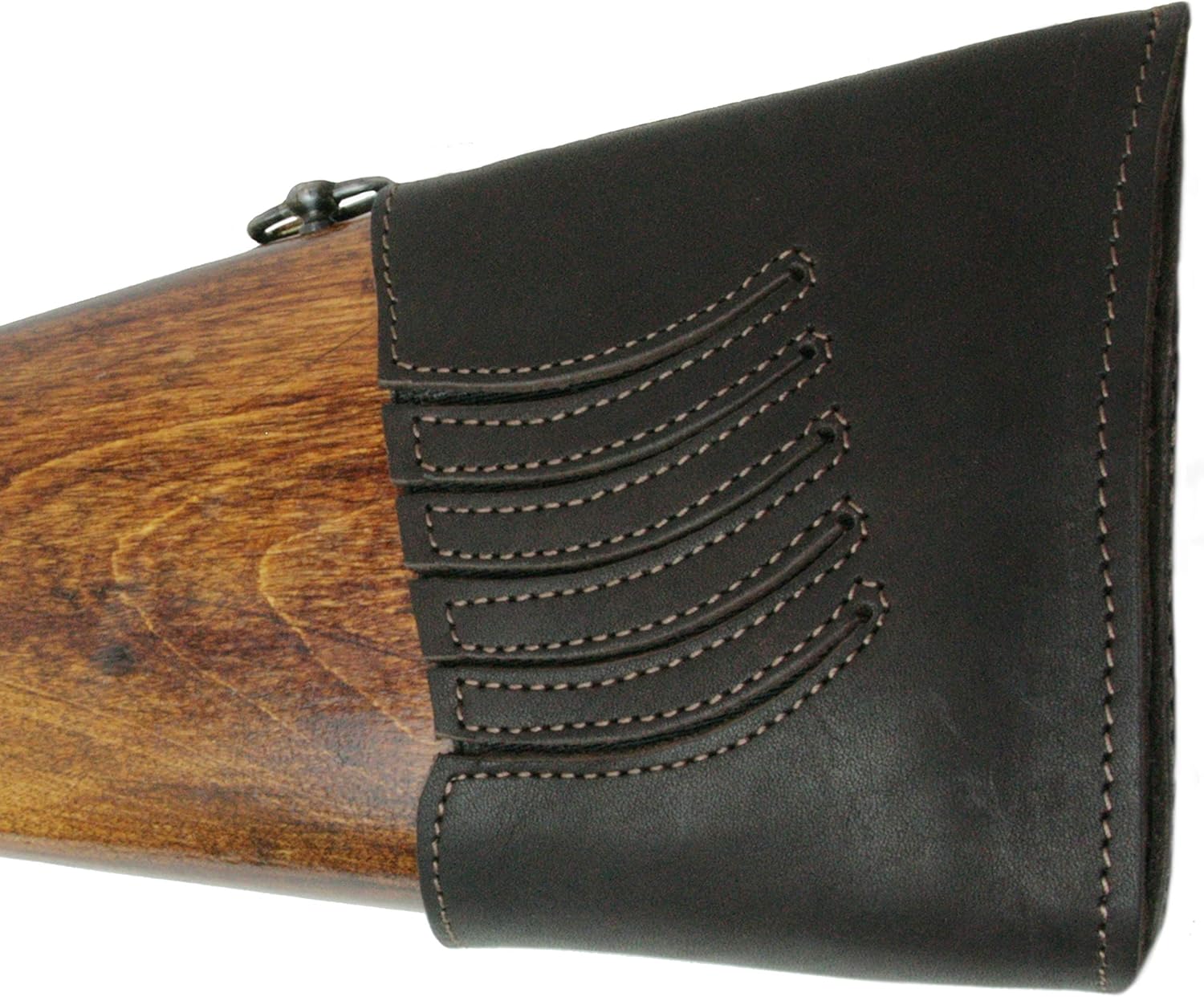 Shooter's Accessory Slip On Recoil Pad Genuine Leather Retro Buttstock Extension for Shotguns Rifles Hunting Shooting (Hydrophobic on Gum 50250/2) : Sports & Outdoors