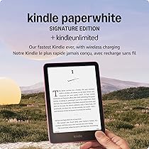Amazon Kindle Paperwhite Signature Edition E-Reader