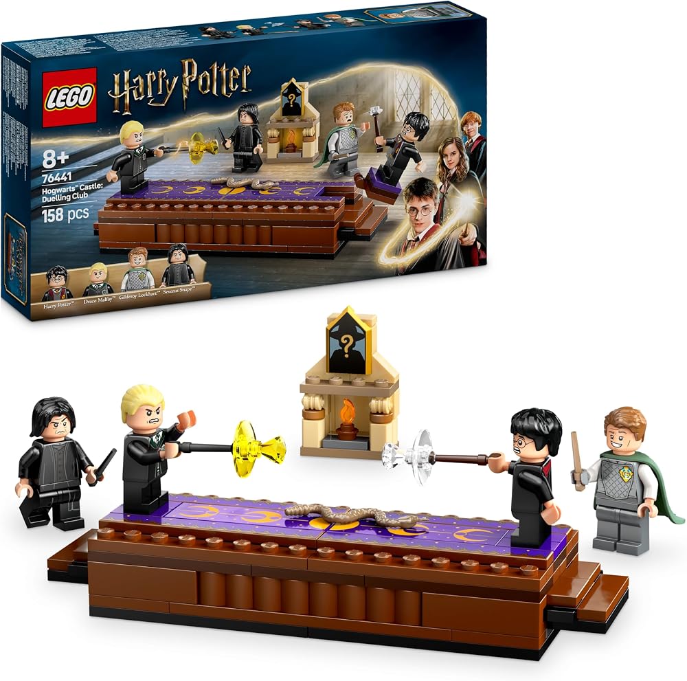 LEGO Harry Potter Hogwarts Castle Dueling Club Playset 76441 Minifigures