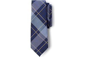 Lands' End School Uniform Kids Plaid To Be Tied Tie