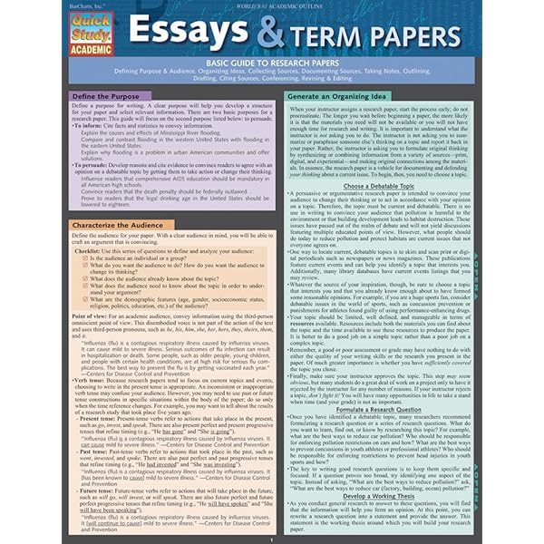 A BASIC GUIDE TO ENGLISH COMPOSITION ◆ English Composition & Style (Quickstudy Reference Guides