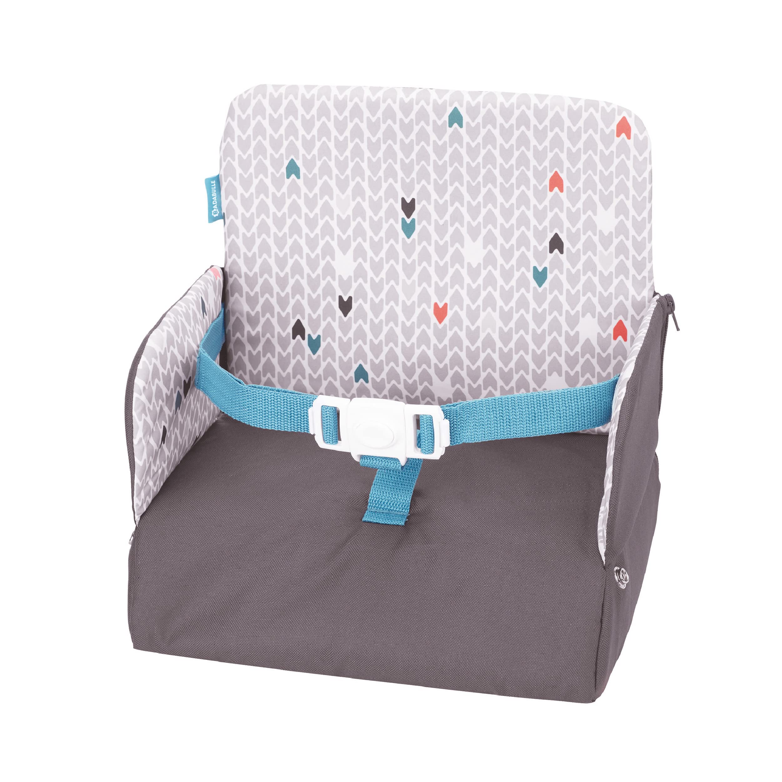 Badabulle Yummy Travel Child's Booster Seat - Portable, Lightweight & Universal - Raise + 10cm - 6 to 36 Months or a Max Weight of 15 kg