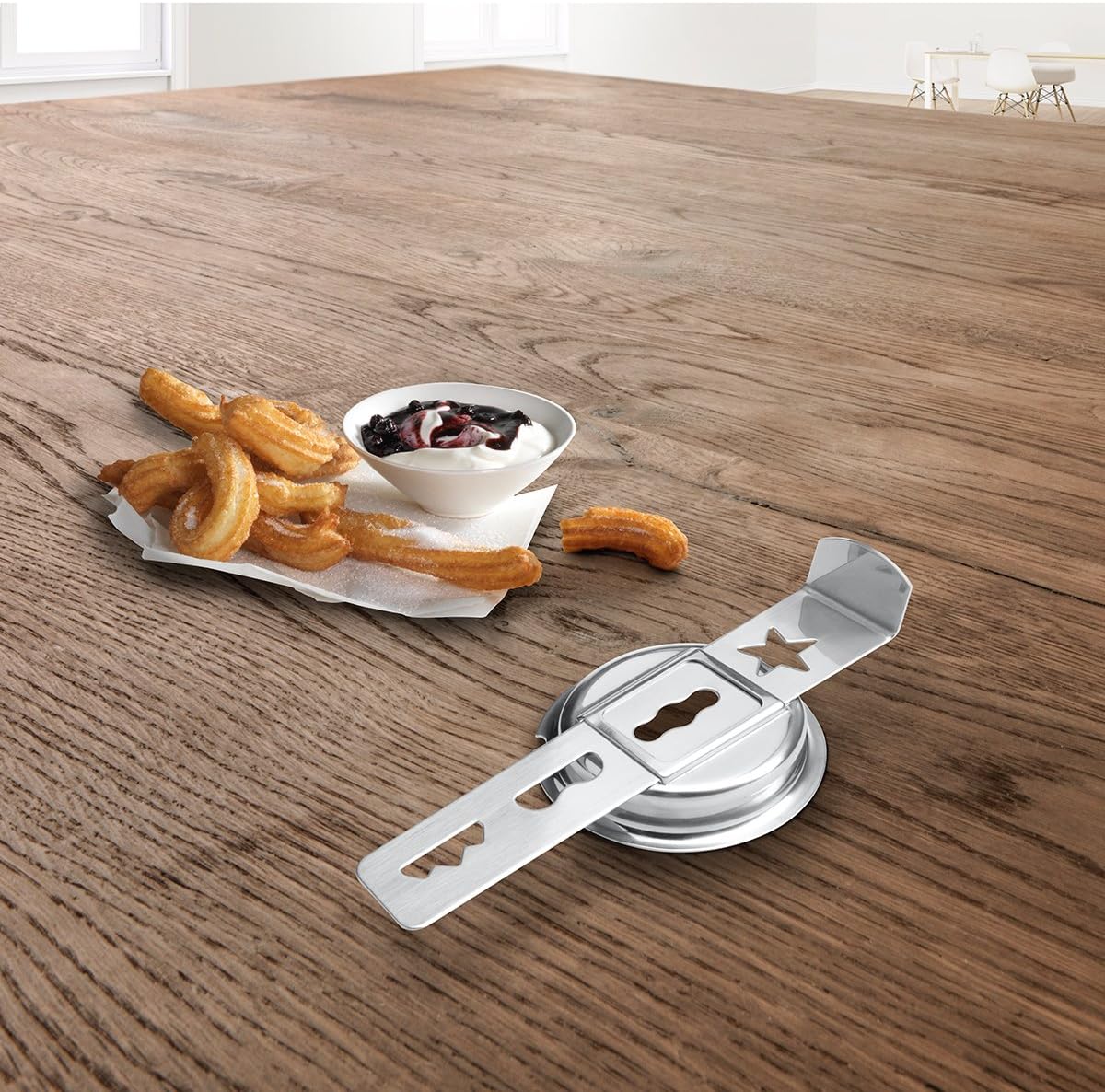 Bosch MUZ9SV1 Stainless Steel Biscuit Attachment for Meat Mincer to MUM9 Food Processor - Image 4