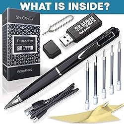 SIRGAWAIN Mini Spy Camera Hidden Camera Pen 1080p