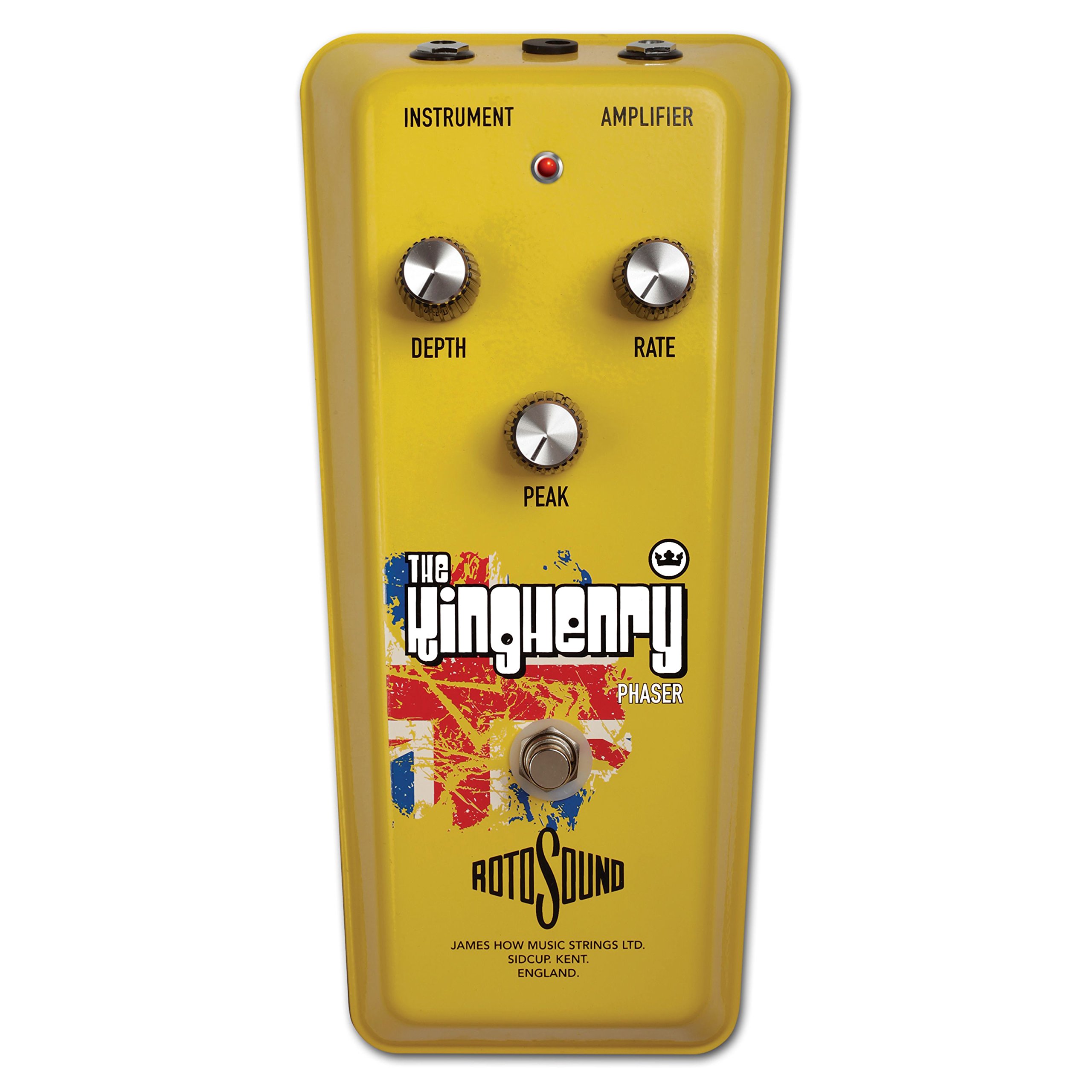 Rotosound 'King Henry' Phaser Guitar Effects Pedal